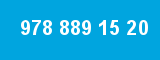 978 889 15 20 978 889 15 20
